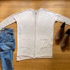 Old Navy Oatmeal-Colored Cardigan